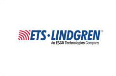 ETS-Lindgren logo on white background